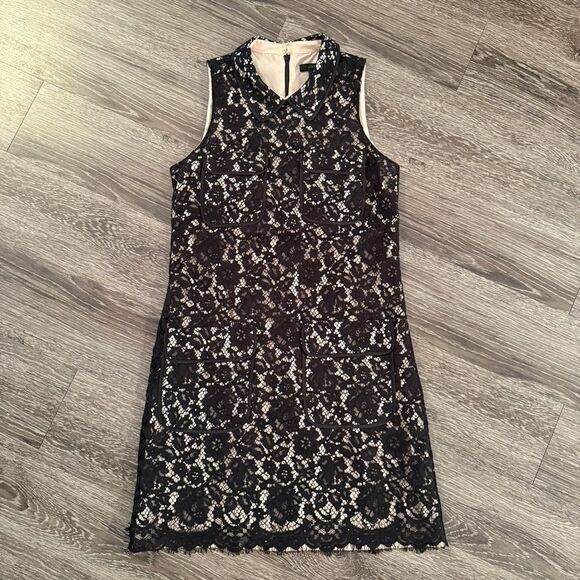 J. crew Sleeveless Lace Collared Dress - Picture 1 of 9